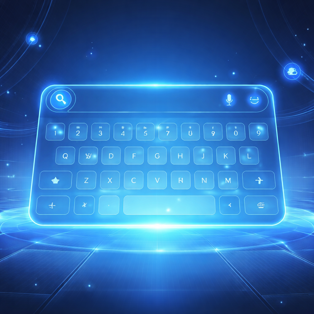 搜狗输入法AI科技感展示